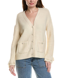Cece Ruffle Cuff Cardigan