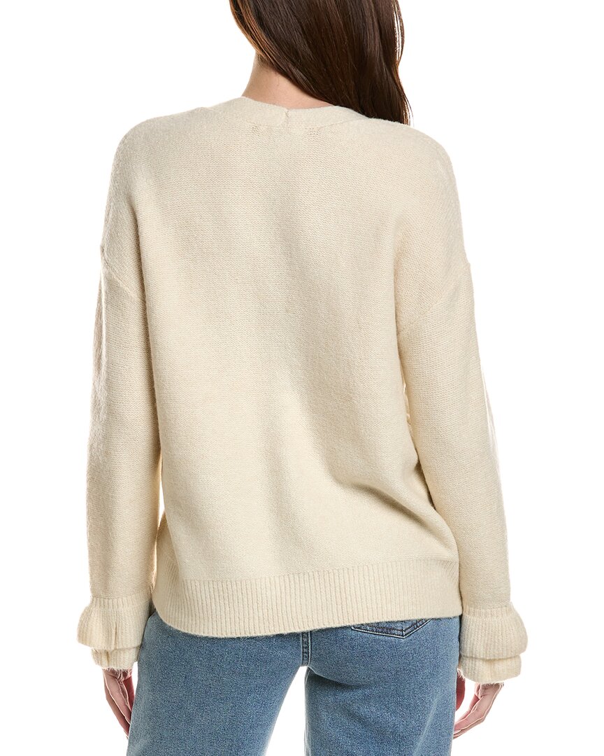 Cece Ruffle Cuff Cardigan