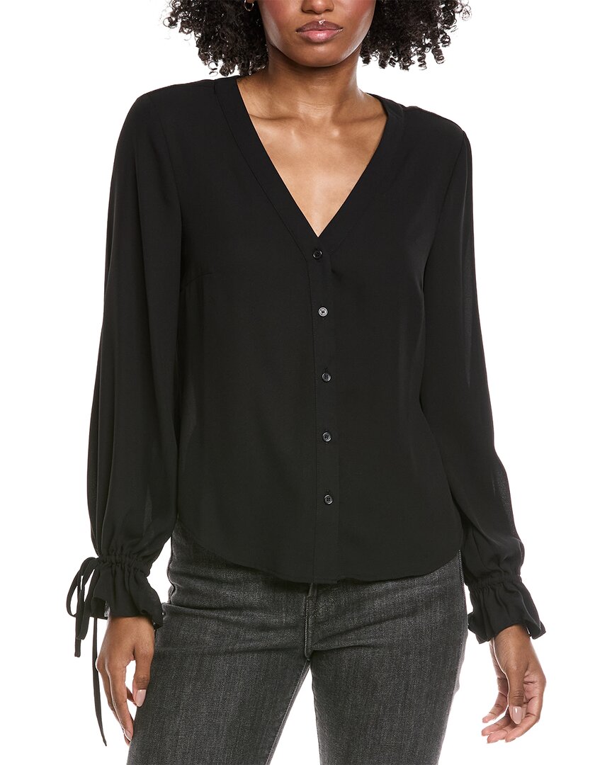 Cece V-Neck Flounce Blouse