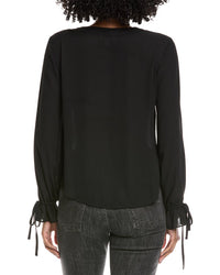 Cece V-Neck Flounce Blouse