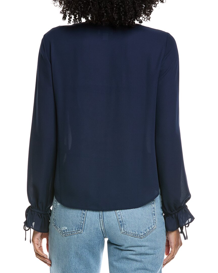 Cece V-Neck Flounce Blouse