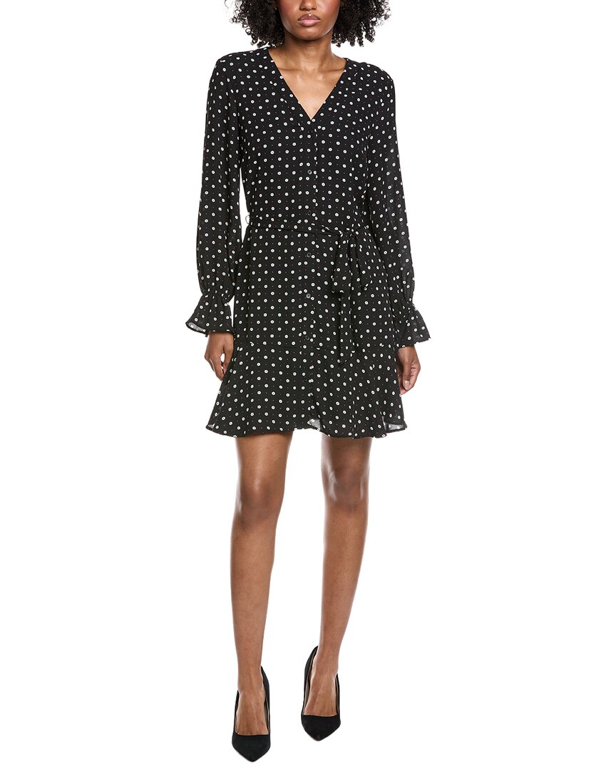 Cece V-Neck Tie Waist Dress