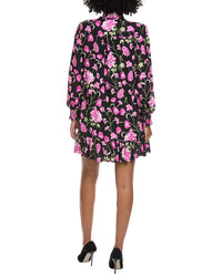 Cece Keyhole Bow Tie Mini Dress