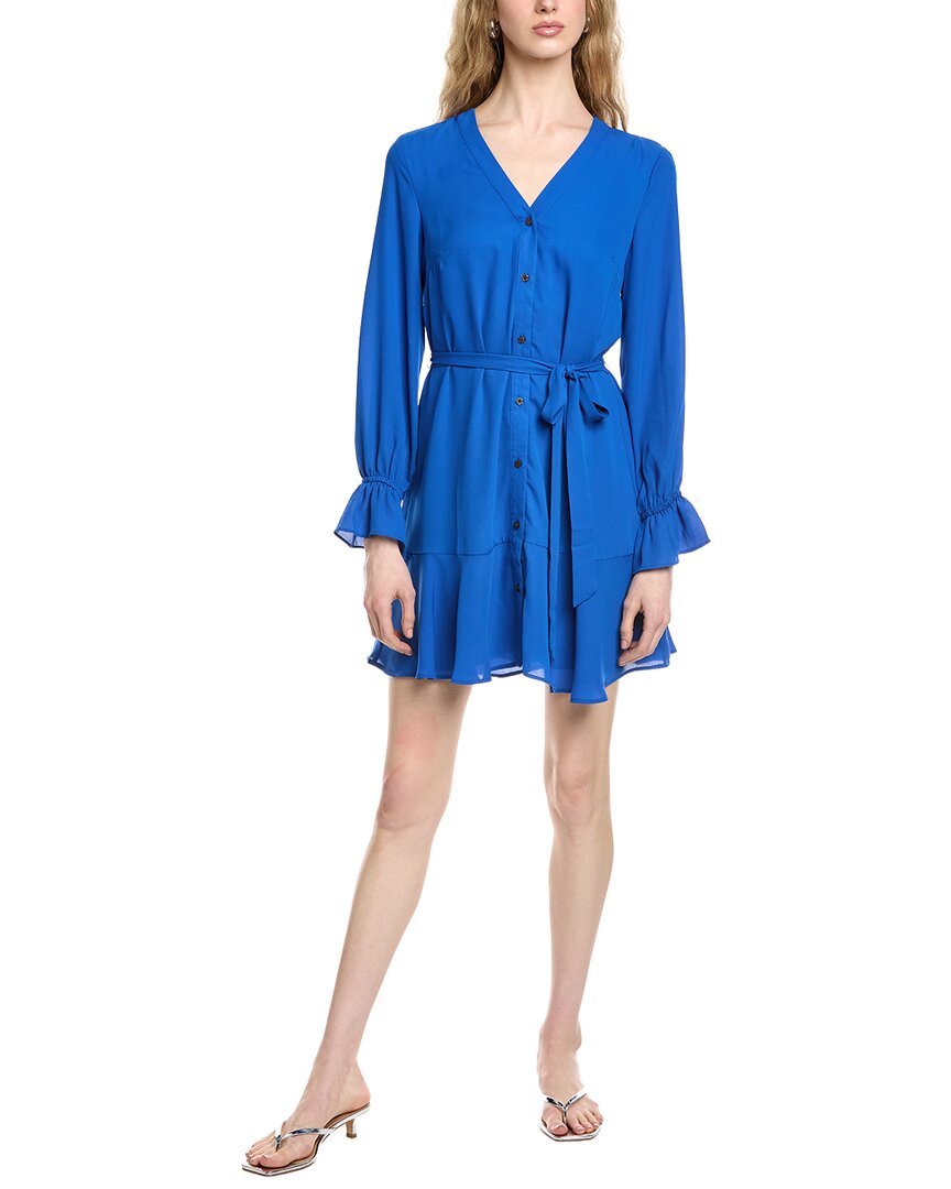 Cece V-Neck Tie Waist Dress