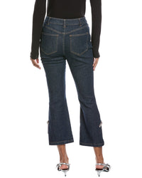 Cece Cropped Flare Jean
