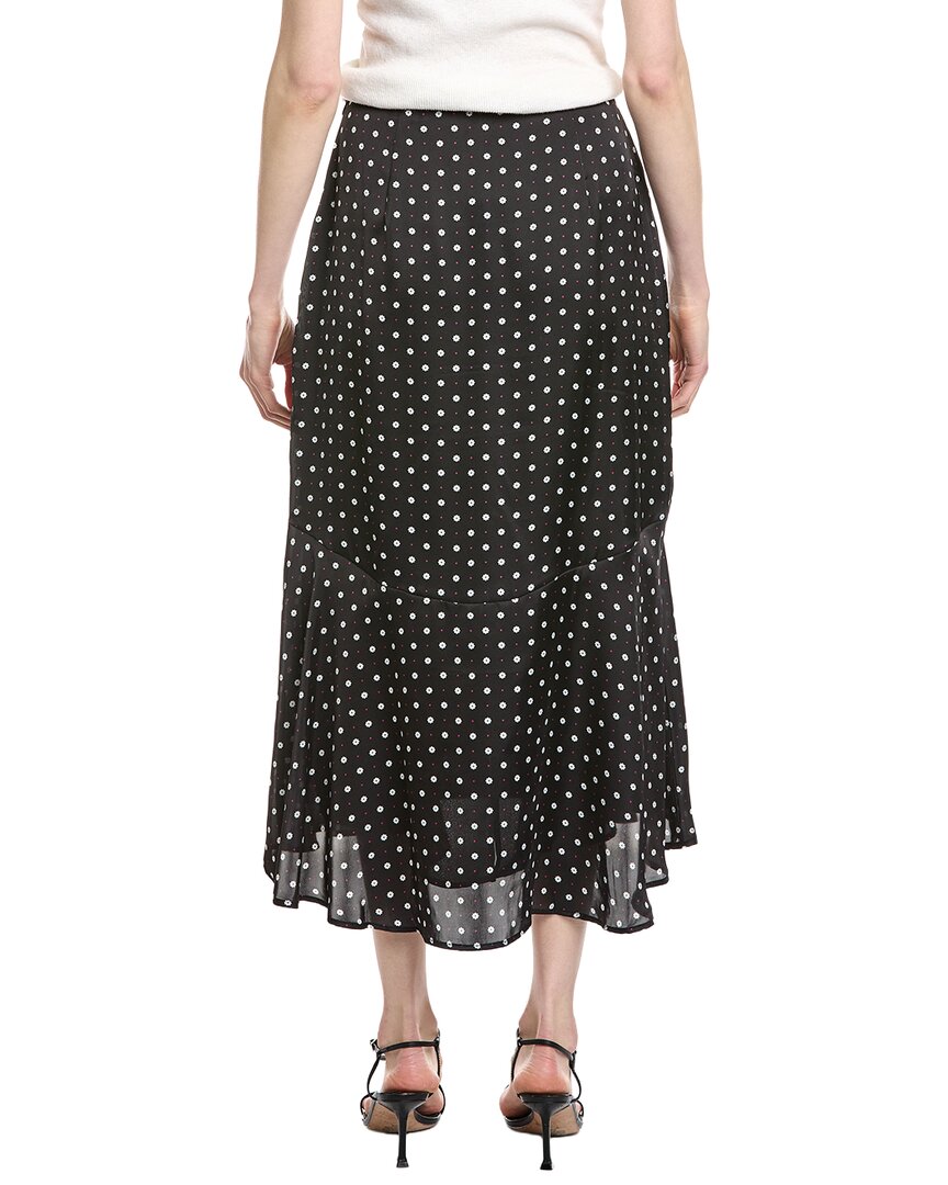 Cece Flouncy Flowy Midi Skirt