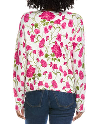 Cece Flower Printed Pullover