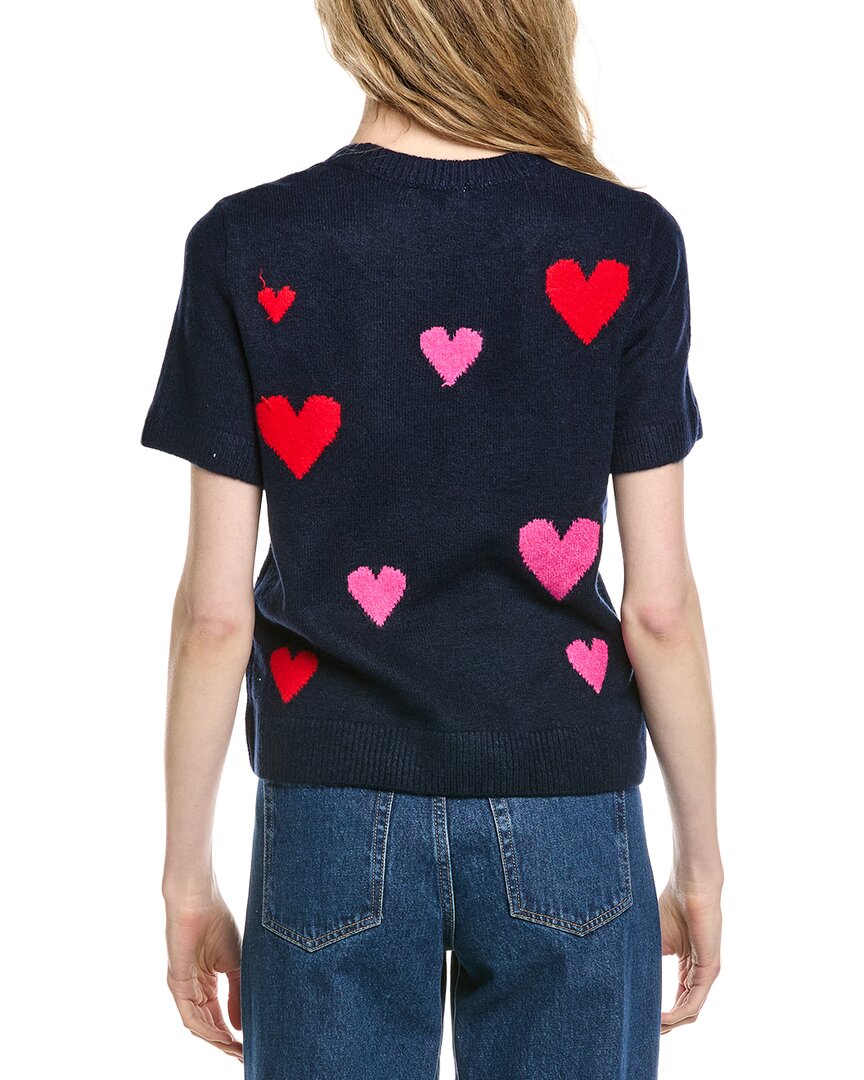 Cece All Over Heart Sweater