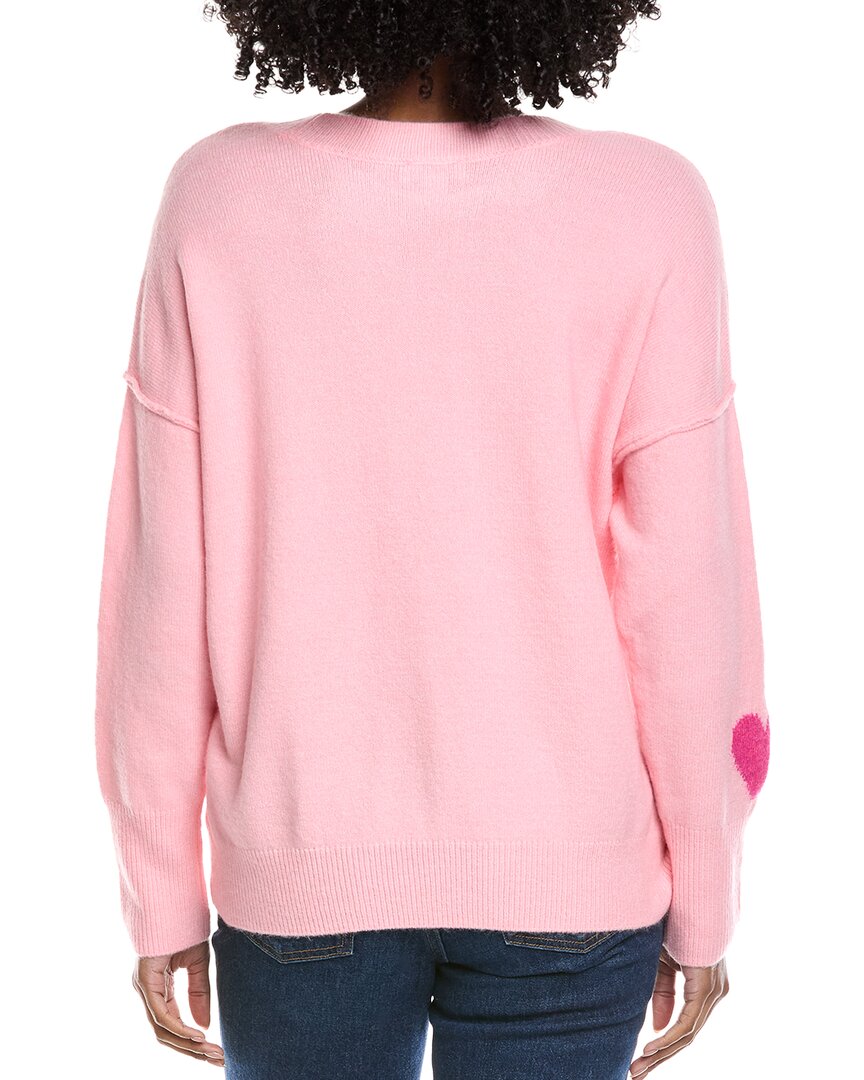Cece Heart Pattern Sweater