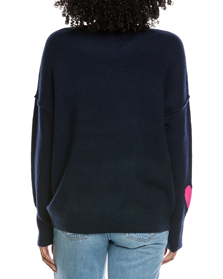 Cece Heart Pattern Sweater