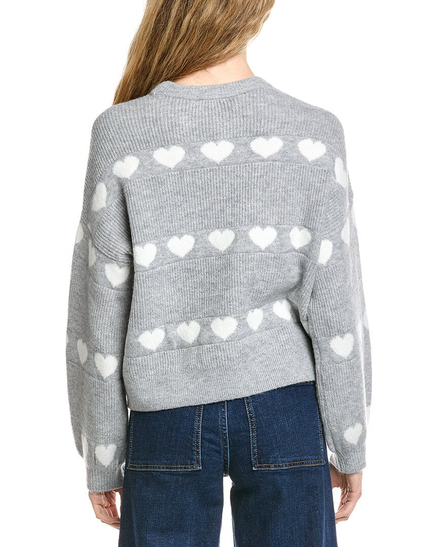 Cece Ruffle Cuff Sweater