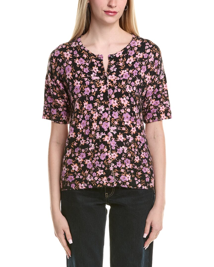 Cece Printed Cardigan
