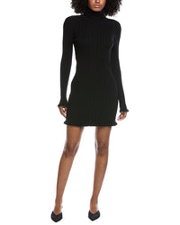 Cece Ribbed Sweaterdress