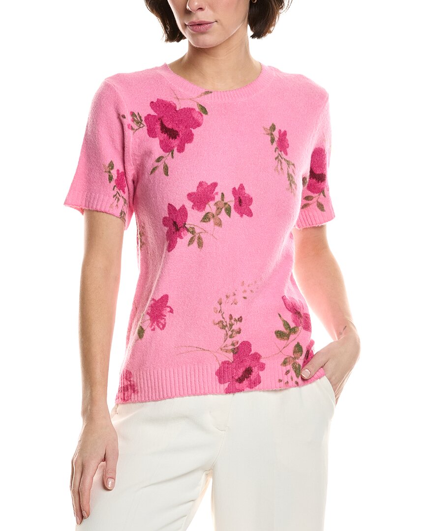 Cece Printed Sweater