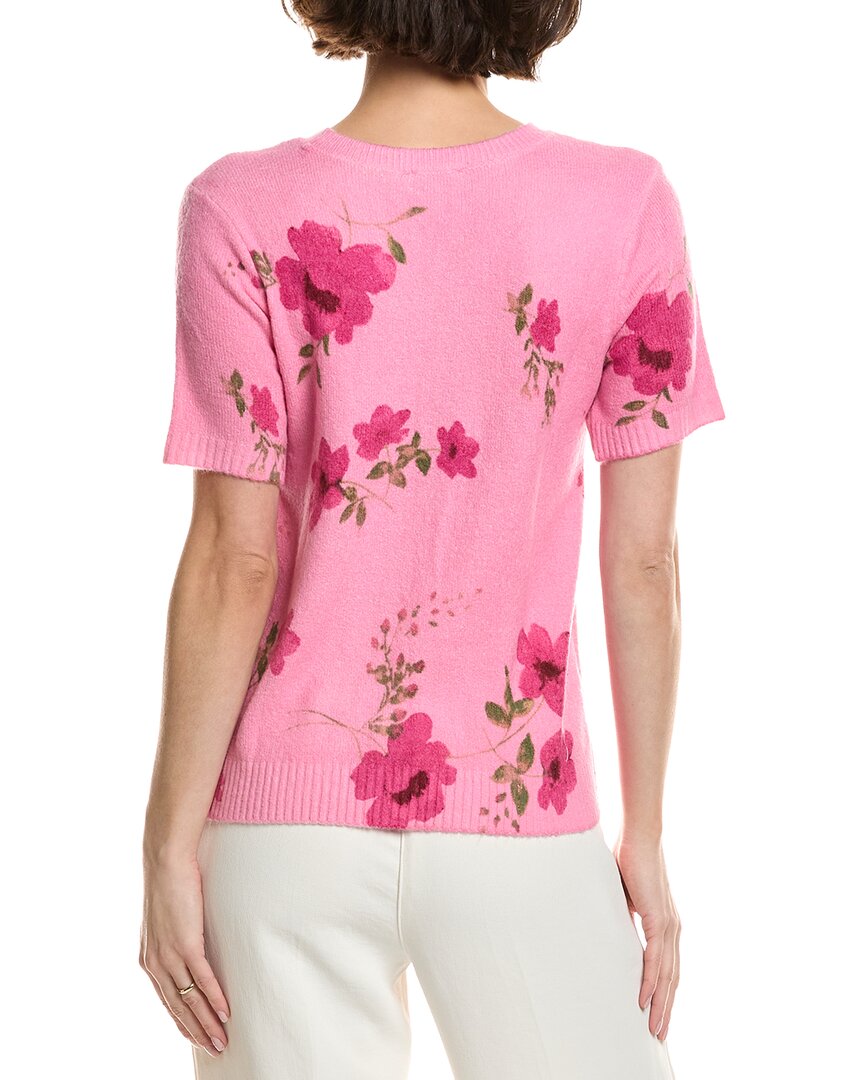 Cece Printed Sweater