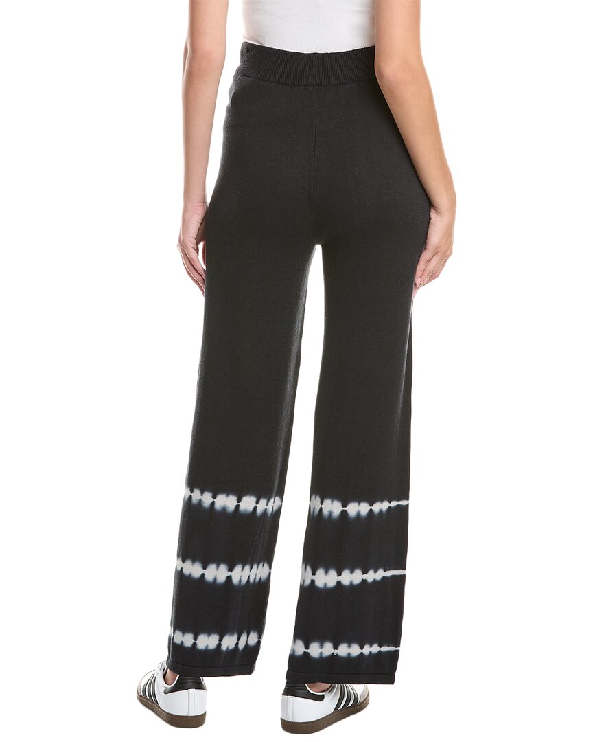 Wispr Bleach Out Silk-Blend Wide Leg Pant
