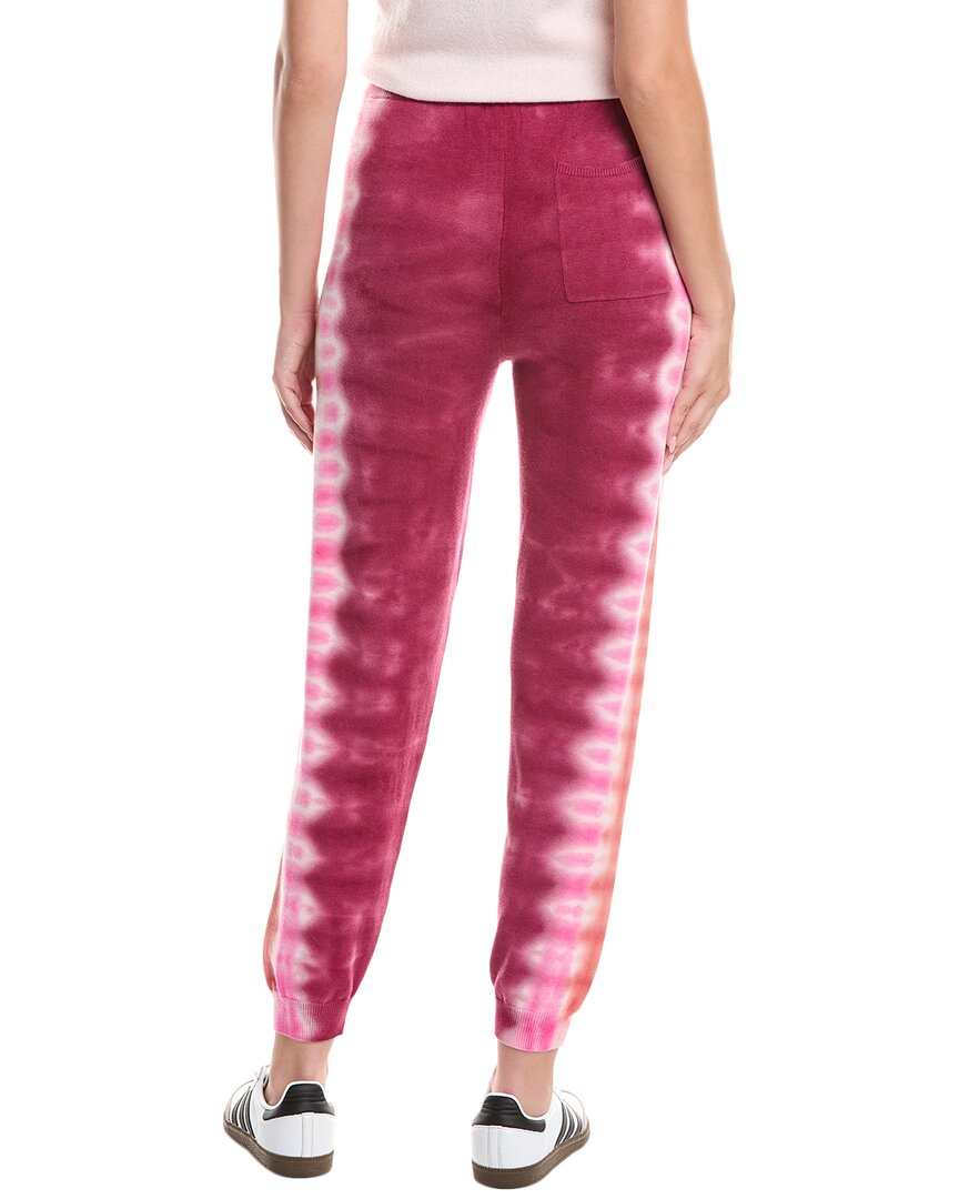 Wispr Burn Out Tie Dye Silk-Blend Jogger