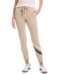 Wispr Funky Chevron Silk-Blend Jogger
