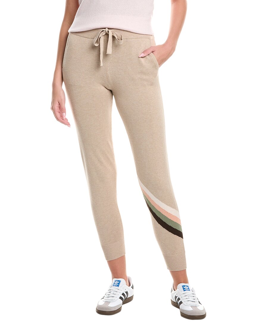 Wispr Funky Chevron Silk-Blend Jogger