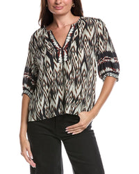 Velvet By Graham & Spencer Ikatvis Top