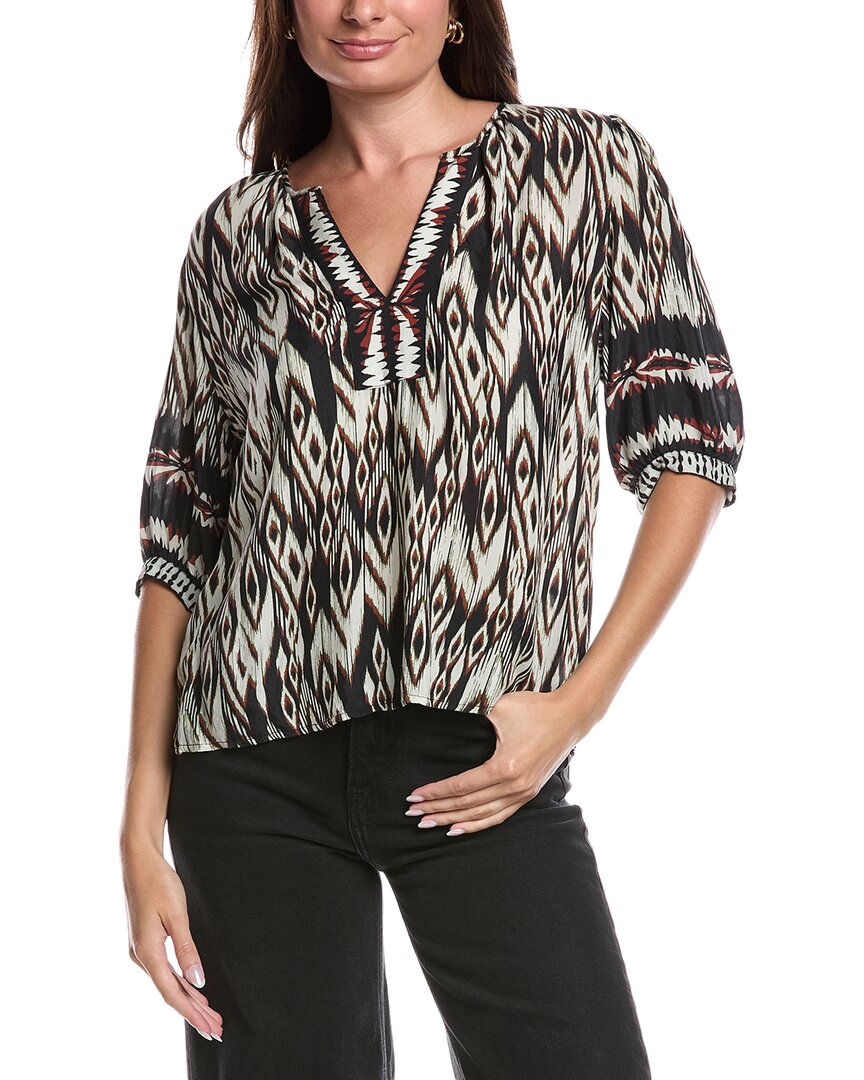 Velvet By Graham & Spencer Ikatvis Top