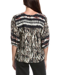 Velvet By Graham & Spencer Ikatvis Top