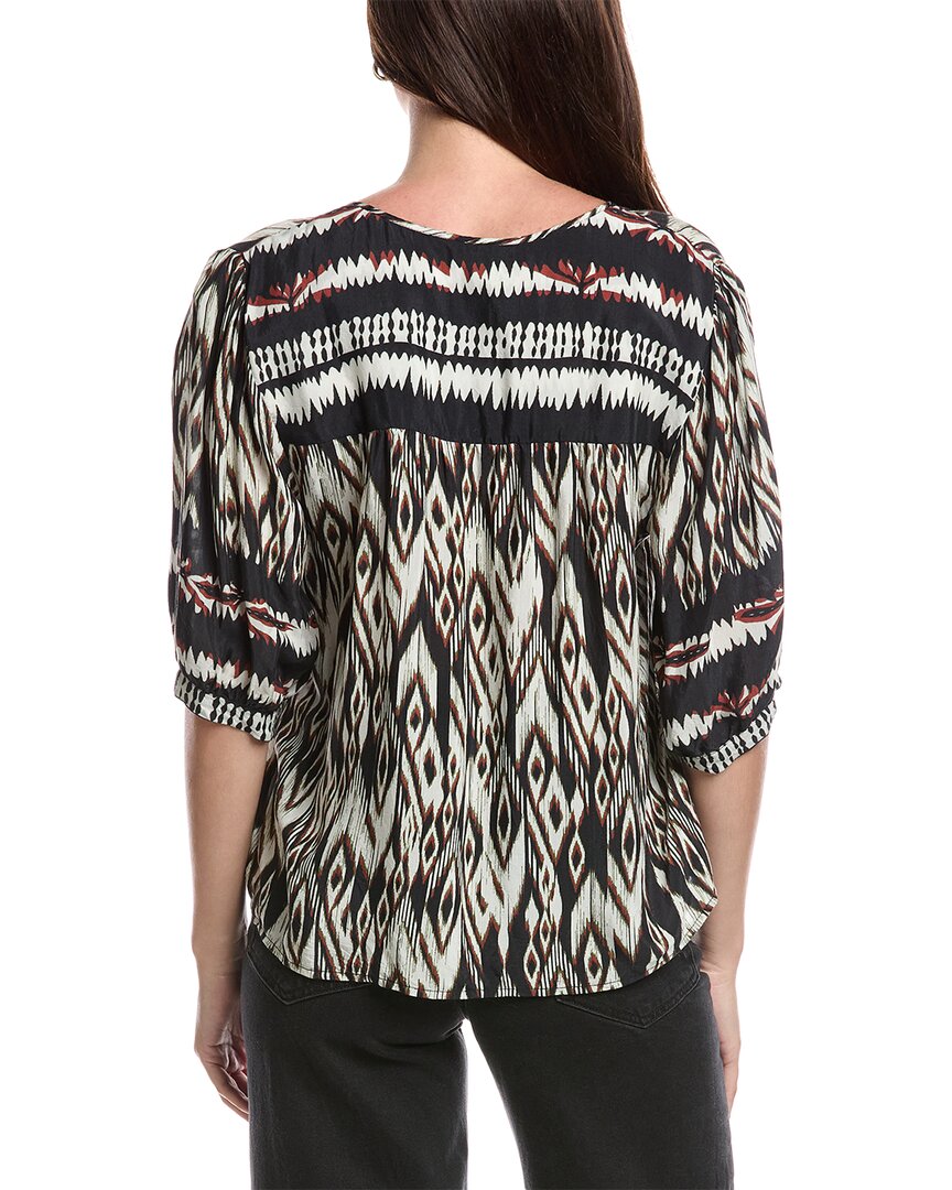 Velvet By Graham & Spencer Ikatvis Top