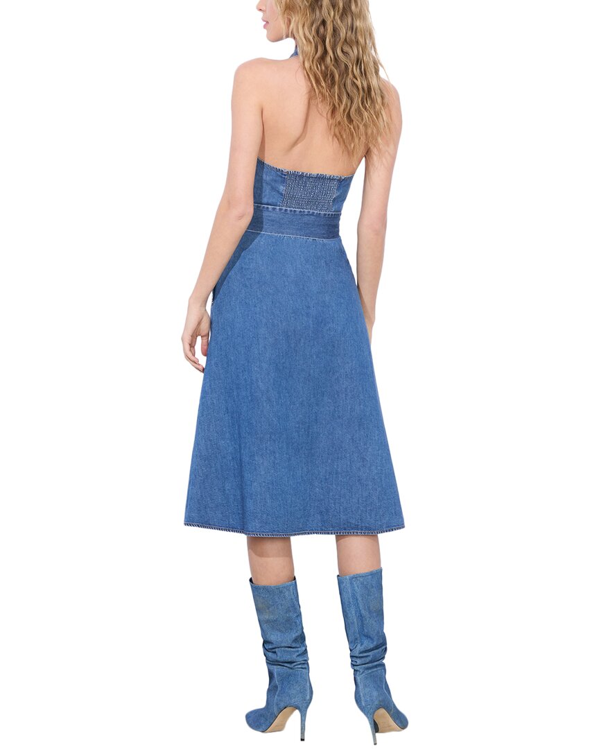 Alice + Olivia Chassidy Halter Midi Dress – Bluefly