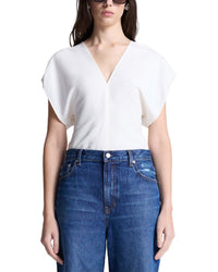 A.L.C. Fay Linen-Blend Top