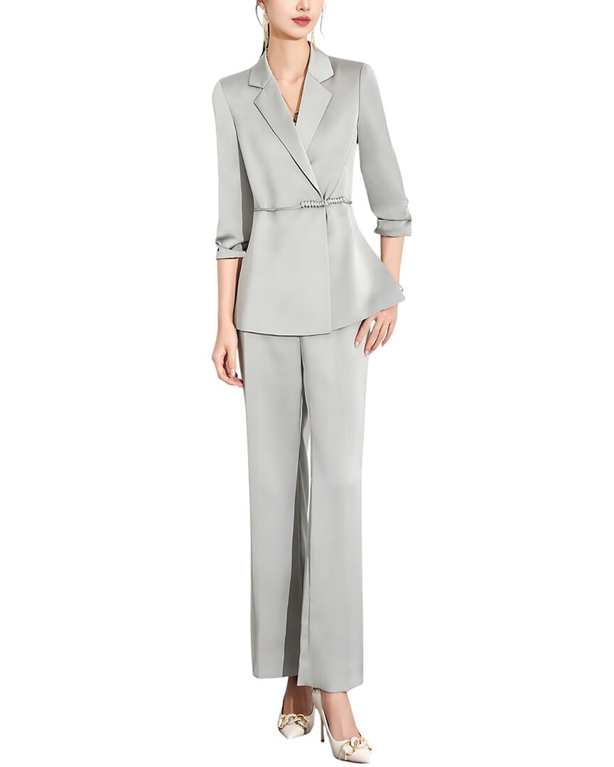 Elaine 2Pc Jacket & Pant Set