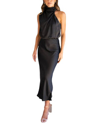 Charlotte Green Maxi Dress