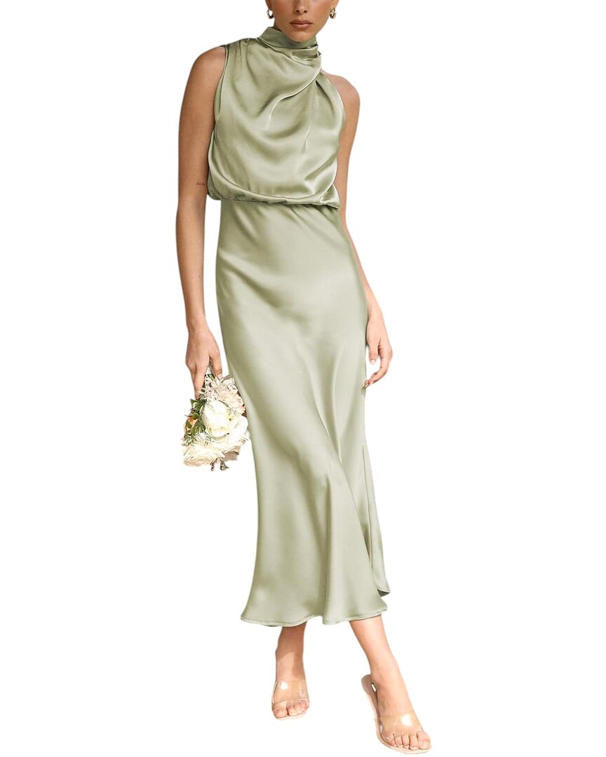 Charlotte Green Maxi Dress