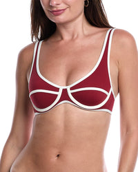 Weworewhat Scoop Underwire Bikini Top