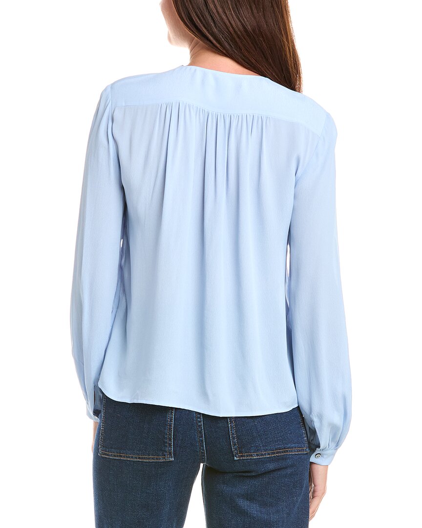 Brooks Brothers Ruffle Blouse