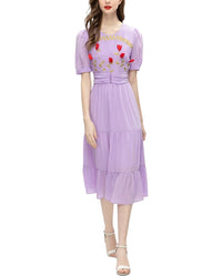 Adele Berto Midi Dress