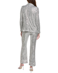 Nanette Nanette Lepore 2Pc Sequin Suit Jacket & Pant Set