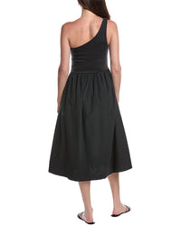 Nation LTD Nation Ltd Connie One-Shoulder Smocked Midi Dress