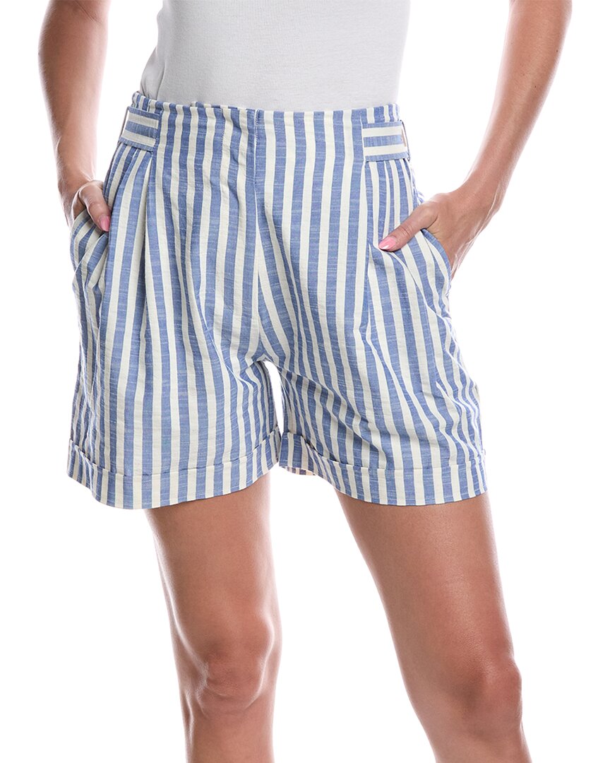 Nation Ltd Maja Stripe Short Blue