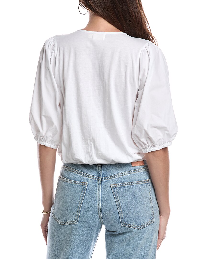 Nation Ltd Charlene Bubble Hem Top