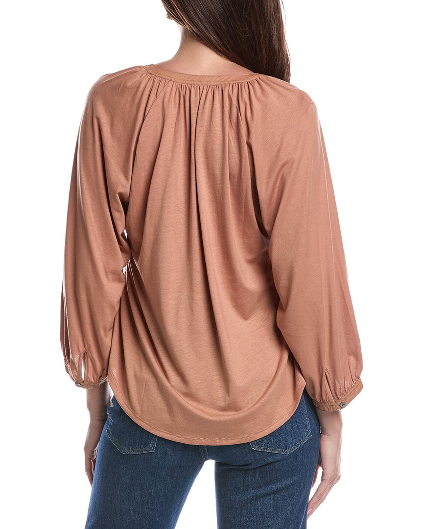 Nation Ltd Brylee Peasant Top