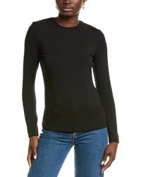 Lafayette 148 New York T-Shirt Black