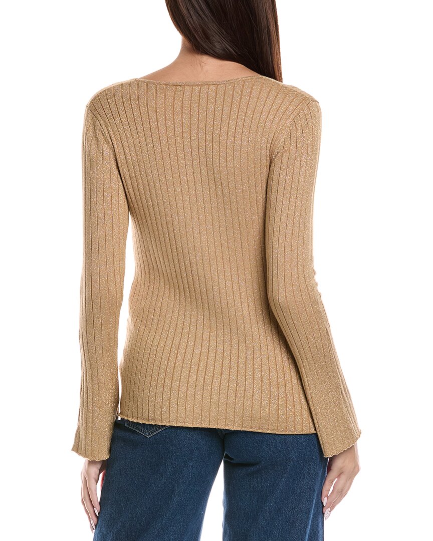 Majestic Filatures Metallic Rib Cardigan