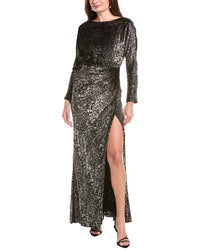 Simkhai Angelique Silk-Blend Gown