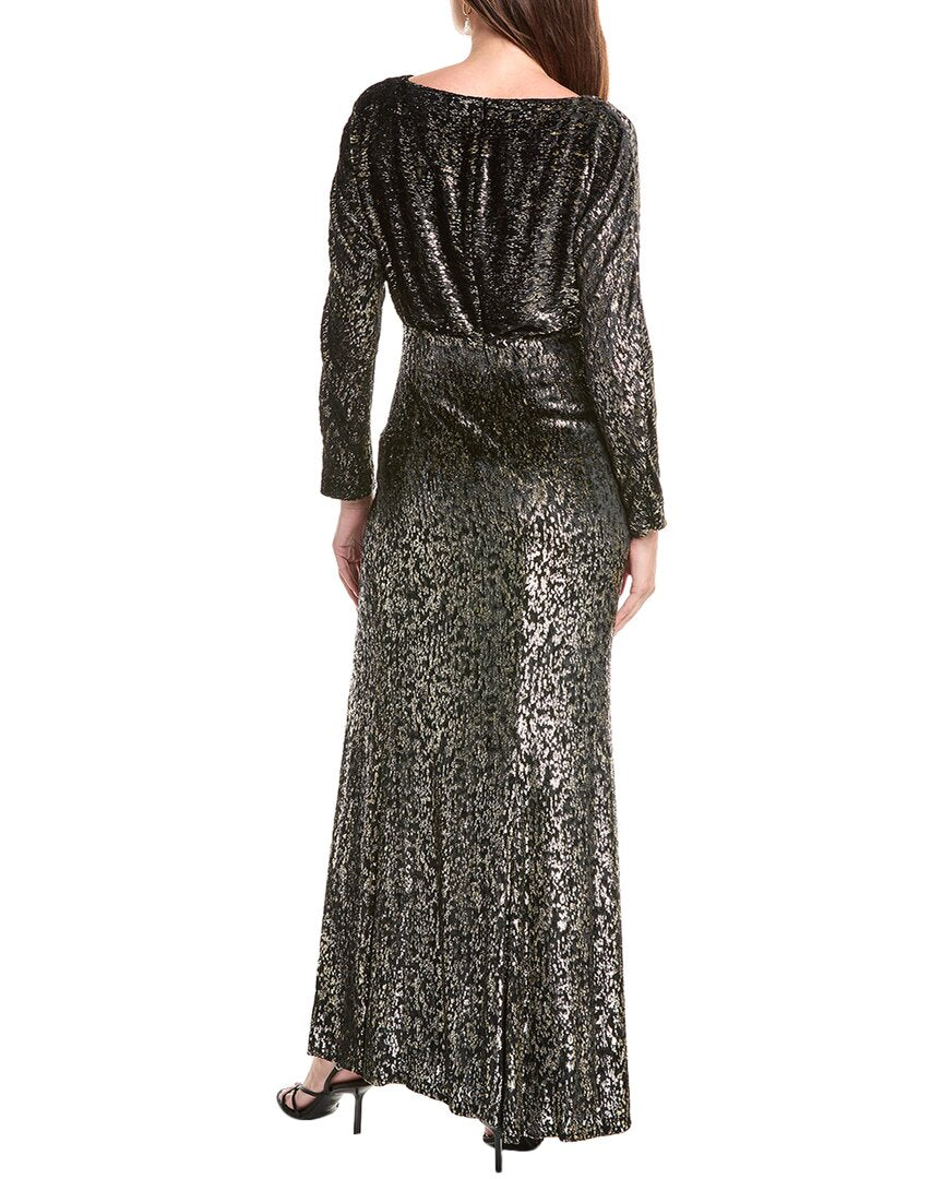 Simkhai Angelique Silk-Blend Gown