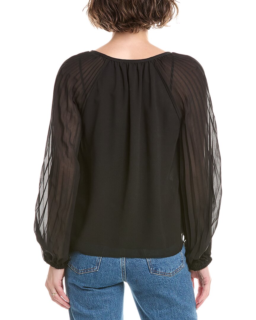 Bella Dahl Bella Dahl Pleated Raglan Blouse