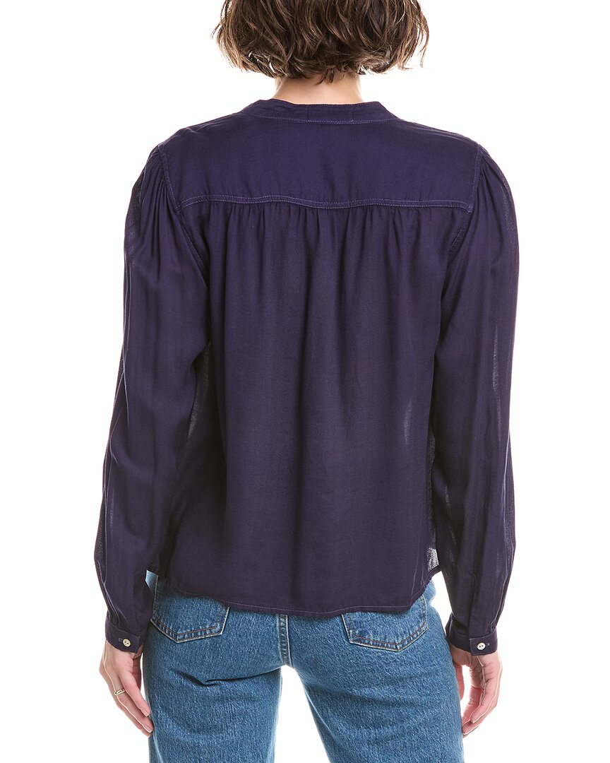 Bella Dahl Bella Dahl Flowy Tie Neck Blouse