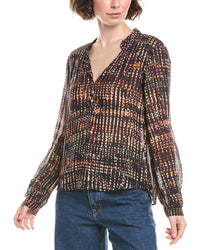 Bella Dahl Half Placket Button-Up Blouse