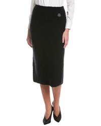 Moncler Wool-Blend Sweater Skirt