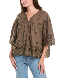 Michael Stars Gloria Flutter Top