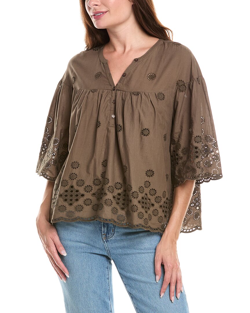Michael Stars Gloria Flutter Top